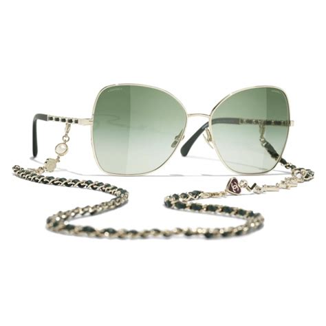 chanel butterfly chain sunglasses|Chanel butterfly sunglasses dupe.